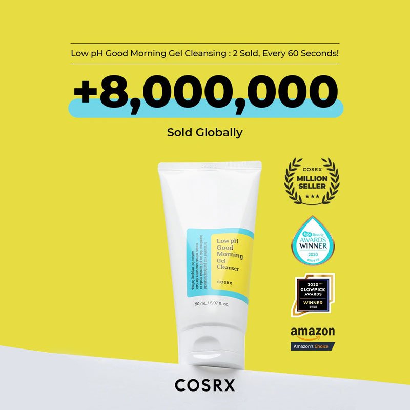 COSRX Low pH Good Morning Gel Cleanser 50ml
