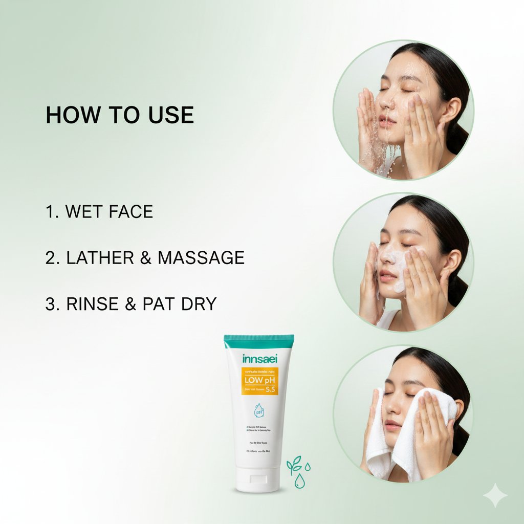 INNSAEI Low pH Daily Gentle Cleanser 5.5 150ml