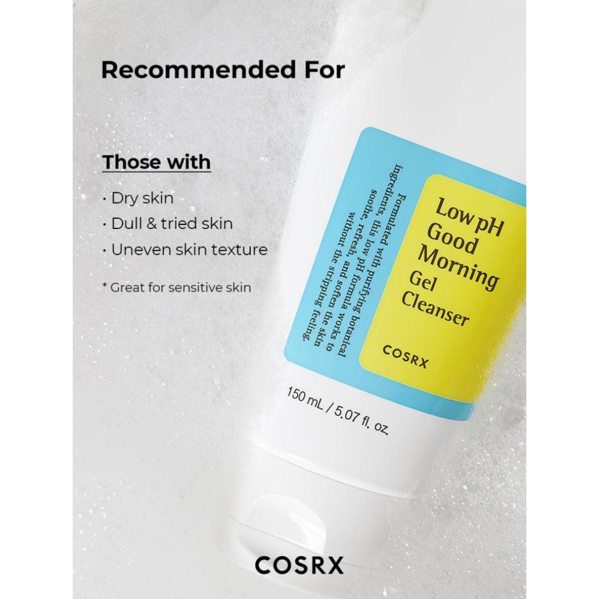 COSRX Low pH Good Morning Gel Cleanser 150ml