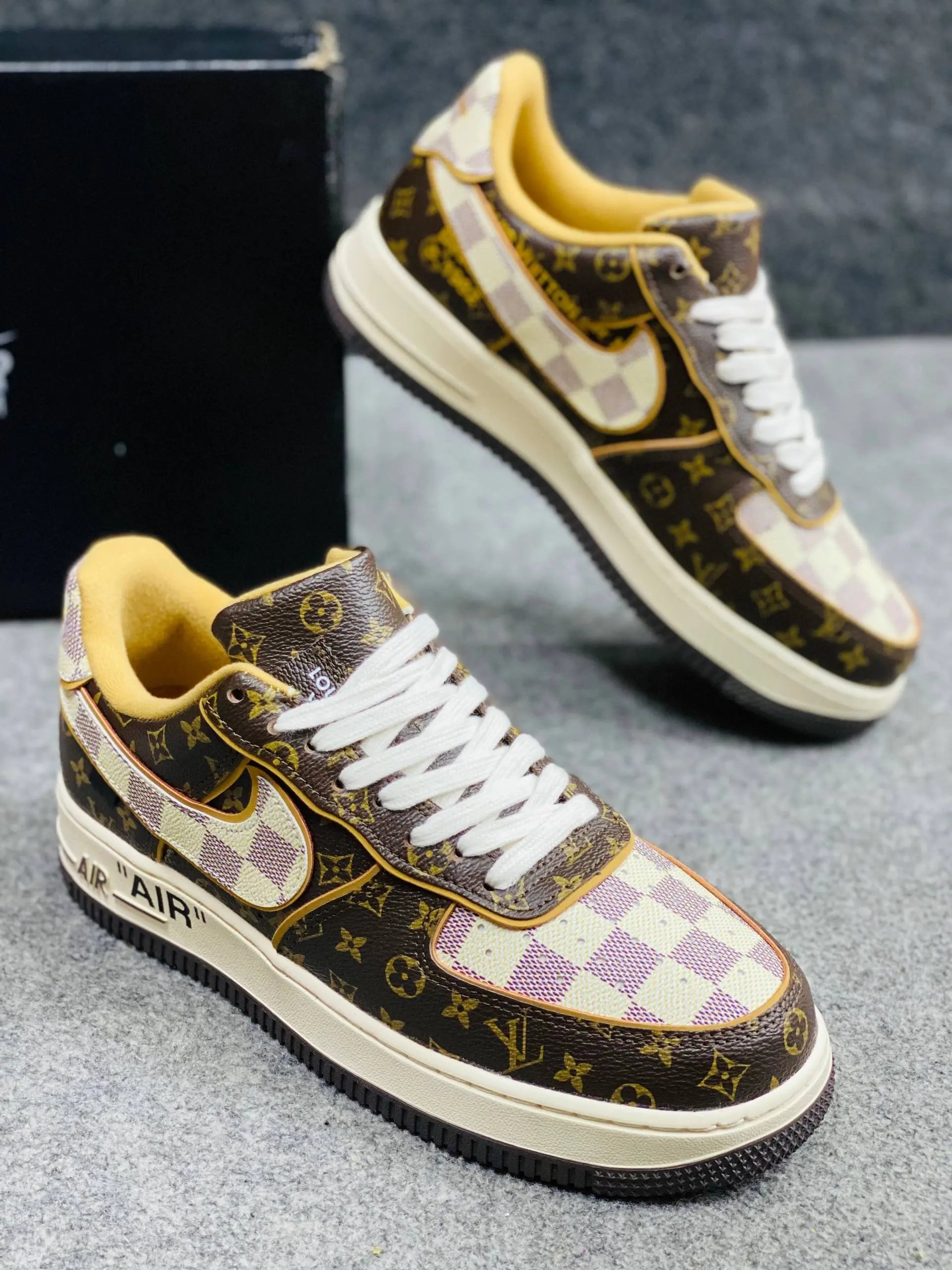 Air Force 1 x Louis Vuitton Low "Monogram Brown"