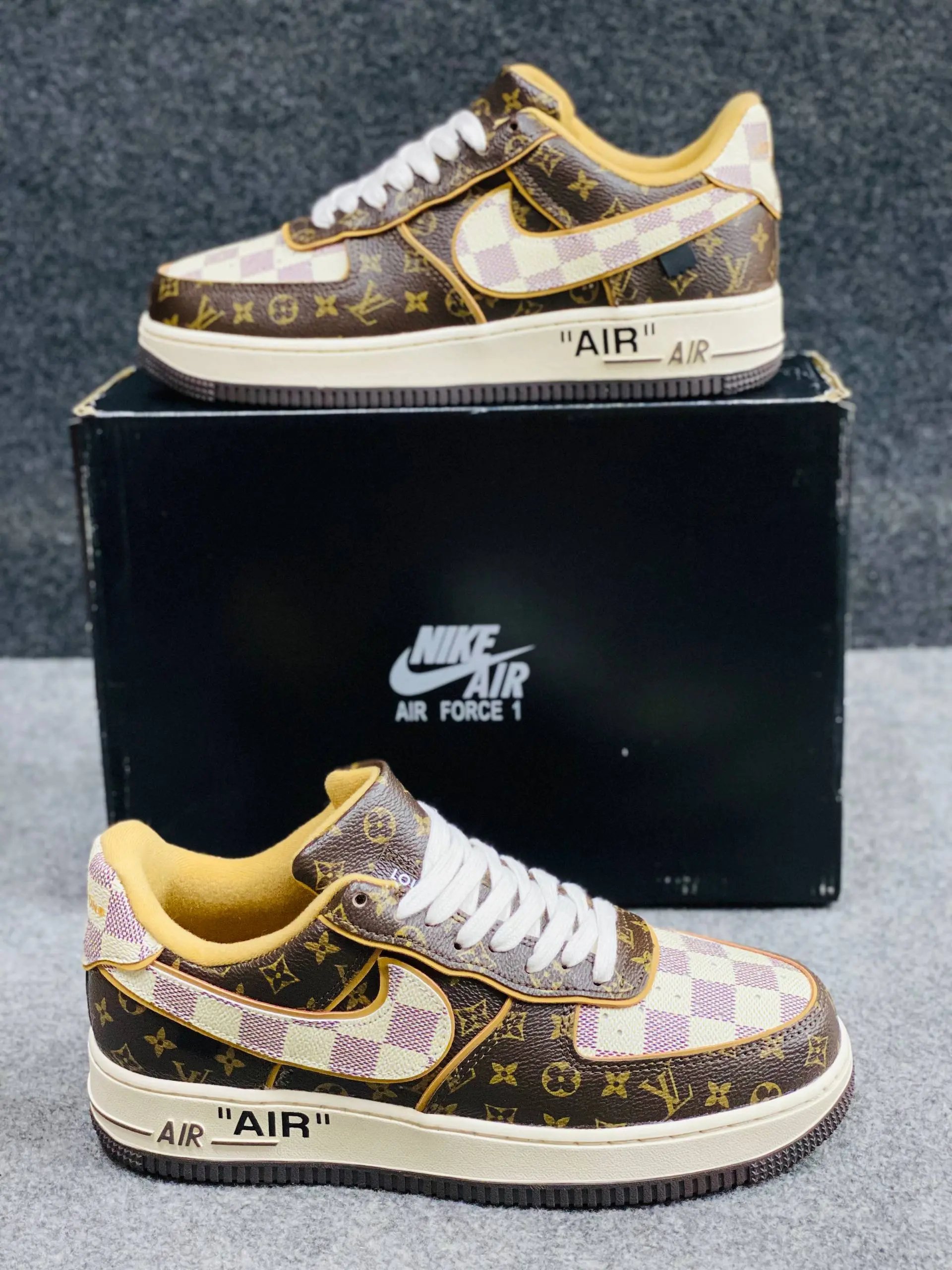 Air Force 1 x Louis Vuitton Low "Monogram Brown"