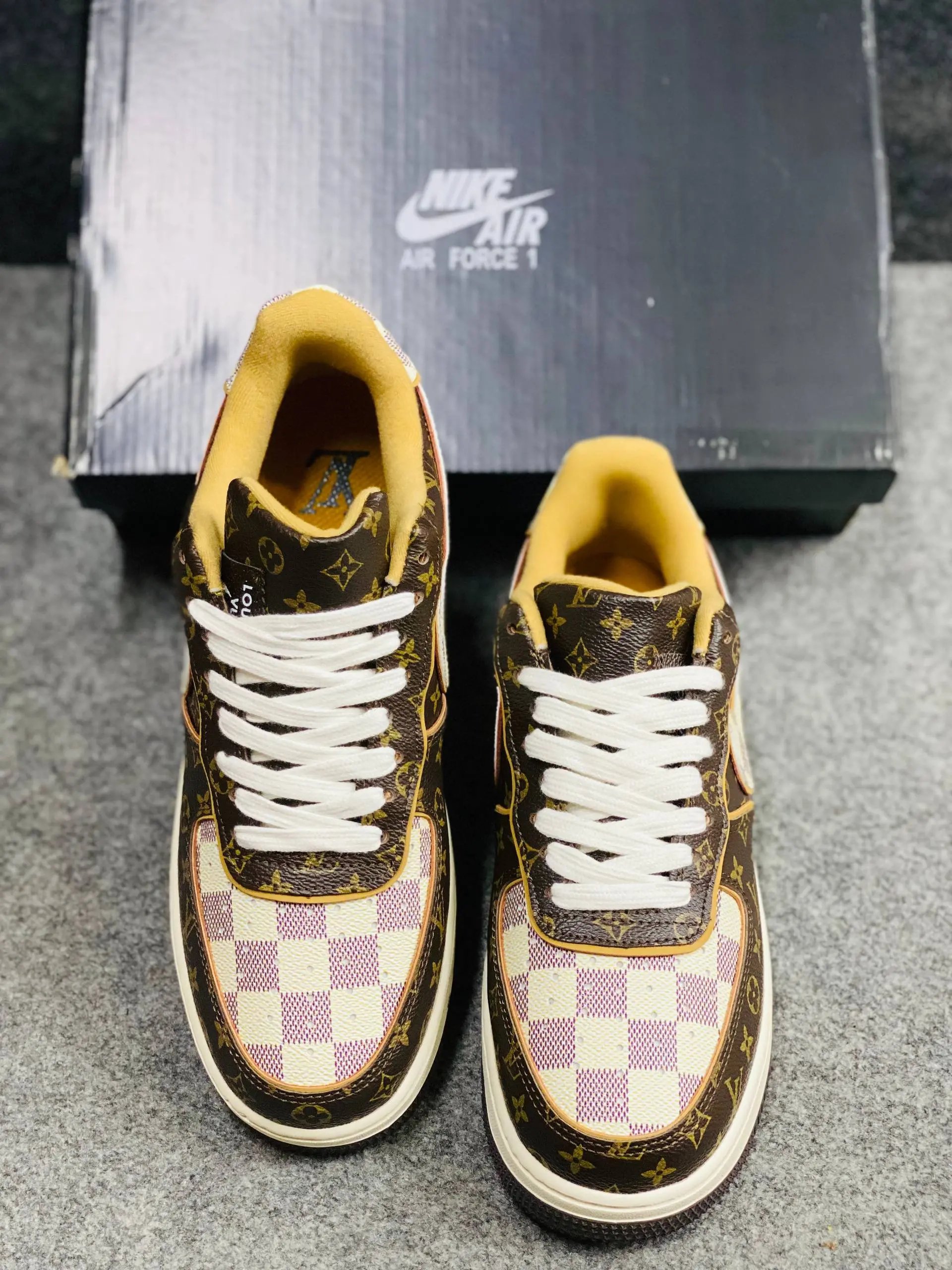 Air Force 1 x Louis Vuitton Low "Monogram Brown"