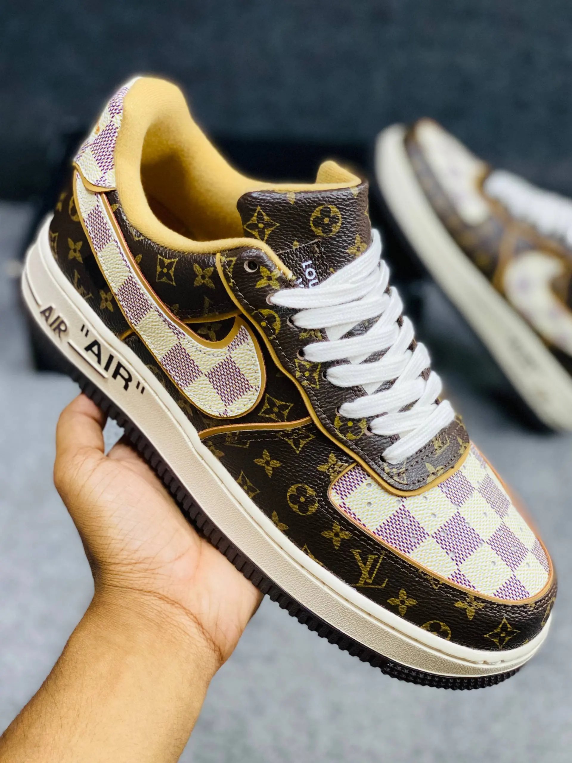 Air Force 1 x Louis Vuitton Low "Monogram Brown"