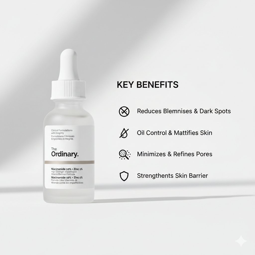 The Ordinary Niacinamide 10% + Zinc 1% 30ml