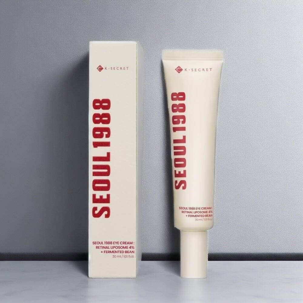 K-Secret Seoul 1988 Eye Cream: Ratinal Liposome 2% + Fermented Bean 30ml