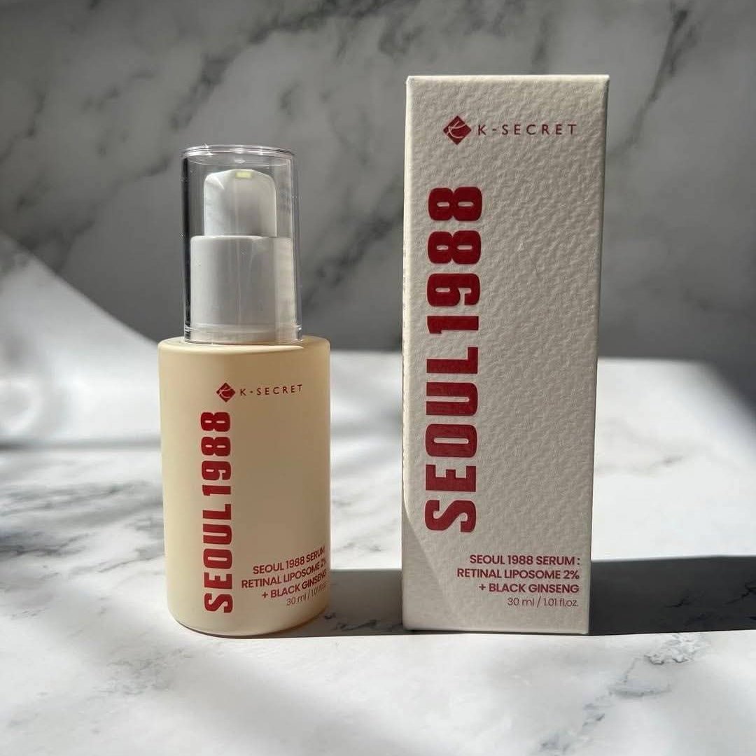 K-Secret Seoul 1988 Serum: Ratinal Liposome 2% + Black Ginseng 30ml