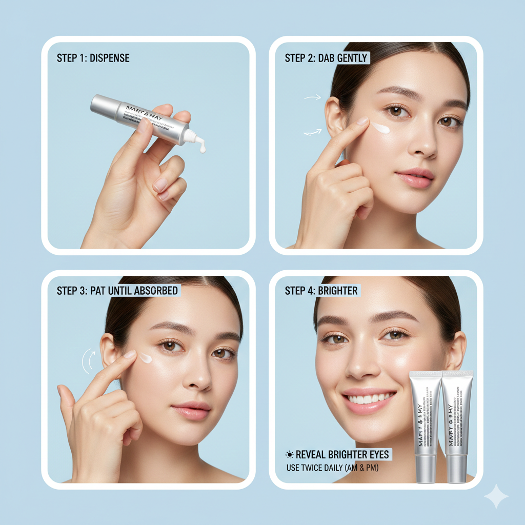 Mary & May Tranexamic Acid + Glutathione Eye Cream 12g