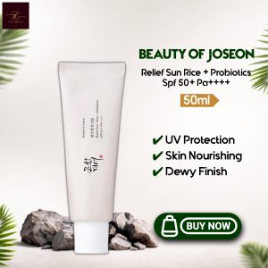 BEAUTY of Josean Relief Sun: Rice + Probiotics SPF50+ PA++++ 50ml