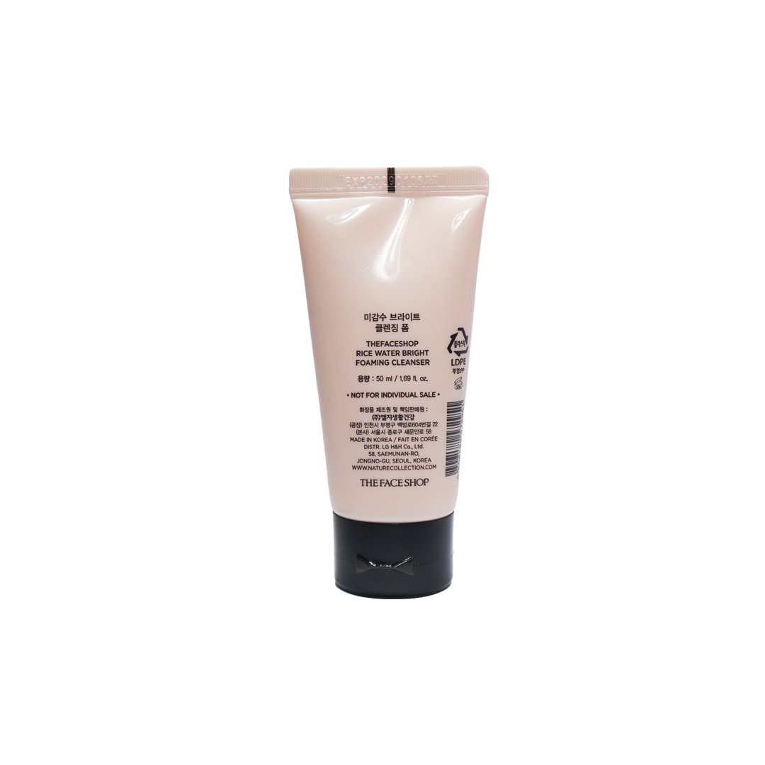 The Face Shop Rice Water Bright Foaming Cleanser 50ml